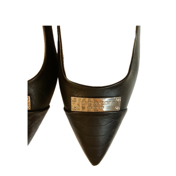 Coach Black Heels - Picture 4 of 9